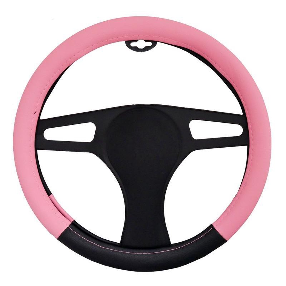 Couvre Volant Simoni Racing Pink Lady - 37-39cm - Noir/Rose