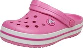 Crocs Crocband Sandalen - Maat 34/35 - Meisjes - roze/wit