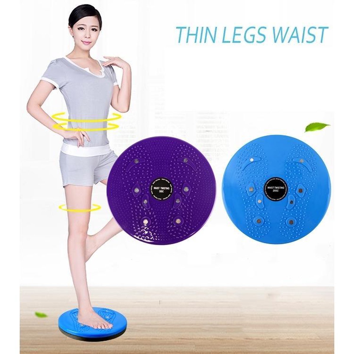 Waist Twister Exercise Magnetic Therapy Twisting Disc Wobble Fitness Fit Waist Exercise Xinzhi Sport Exercise Twist Board 