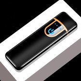 One Blend Elektrische Aansteker Zwart Windproof - USB oplaadbaar - Oneindig Navulbaar