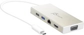 j5create JCD376 USB 3.1, USB-C Fully Functional Mini Dock - thuiswerken