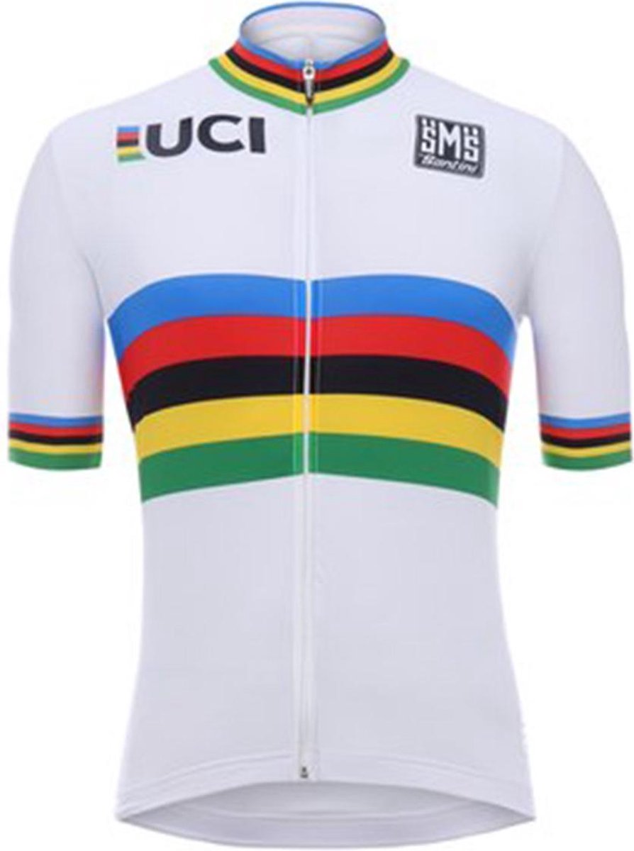 Santini UCI World Champion Short Sleeve Jersey No color - Maat XL | bol.com