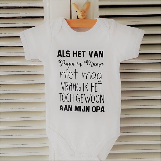Hedendaags bol.com | Baby Rompertje cadeautje zwangerschap aankondiging met ZB-19