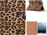 Xssive Tablet Book Case voor Apple iPad 9.7 2017 - 2018 - Luipaardprint (brede patroon)