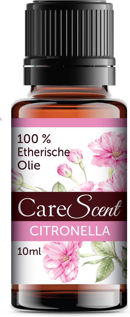 Goedkoopste CareScent Citronella Olie - Essentiële Olie voor Aroma Diffusers - Etherisch - Aromatherapie - 10 ml