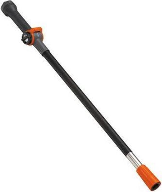 Watersteel 90 cm aluminium verlengstuk met verstelbare waterdruk en antislip handgreep voor GARDENA Cleansystem