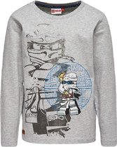 LONGSLEEVE NINJAGO TEO 103 licht grijs MAAT 104