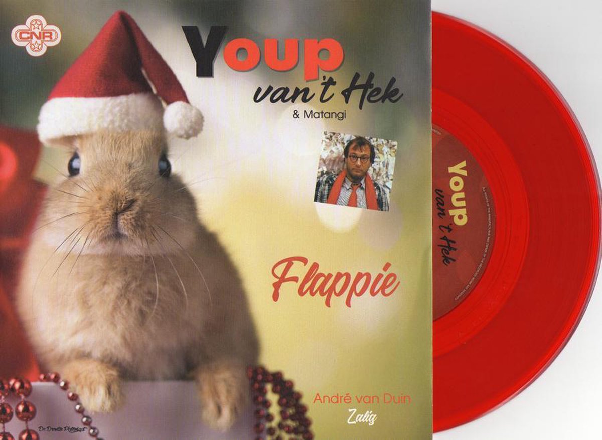 7" Youp van 't Hek - Flappie / André van Duin - Zalig *VINYL*, Youp van