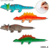 4 stuks Dinosaurus pennen