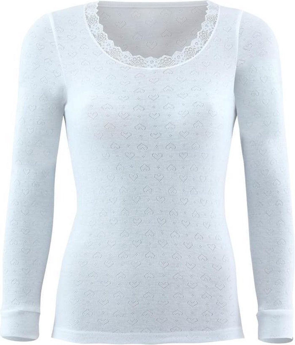 | BlackSpade Dames Thermo Shirt Lange Mouw Zwart BlackSpade Dames Thermo Shirt Lange Mouw 1268 wit