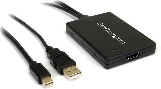 StarTech.com Câble adaptateur Mini DisplayPort vers HDMI de 2 m - M/M - 4K  - Noir sur
