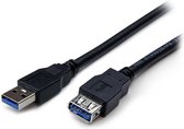 StarTech 2 m zwarte SuperSpeed USB 3.0 verlengkabel A naar A - M/F