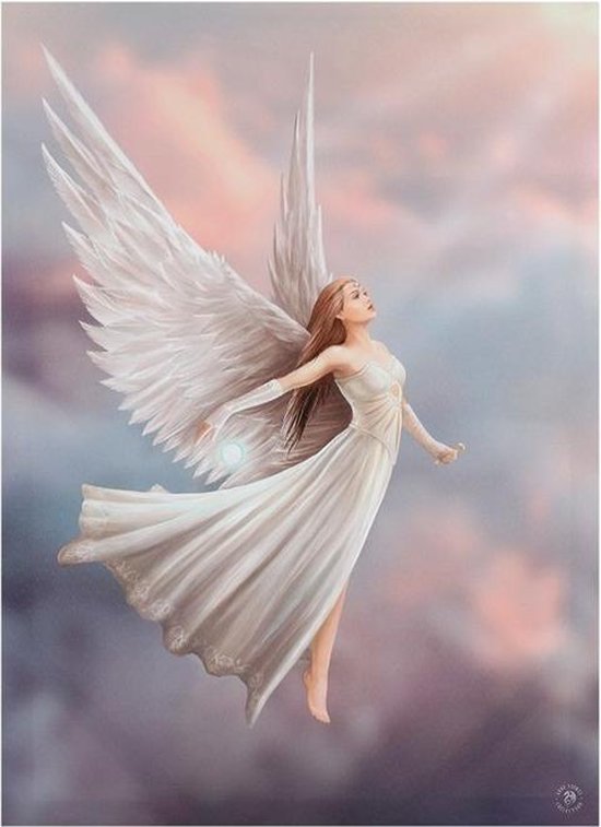 Ascendance Anne Stokes. Fantasie afbeelding van een opstijgende vrouwelijk  engel | bol.com