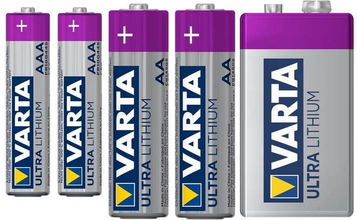 Varta Ultra Lithium AAA Batterijen - 4 stuks | bol.com