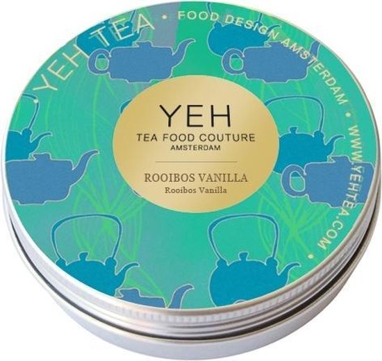 Yeh Tea - Vanilla High - tin 30 gr - biologische rooibos thee met vanillesmaak - Yeh Tea