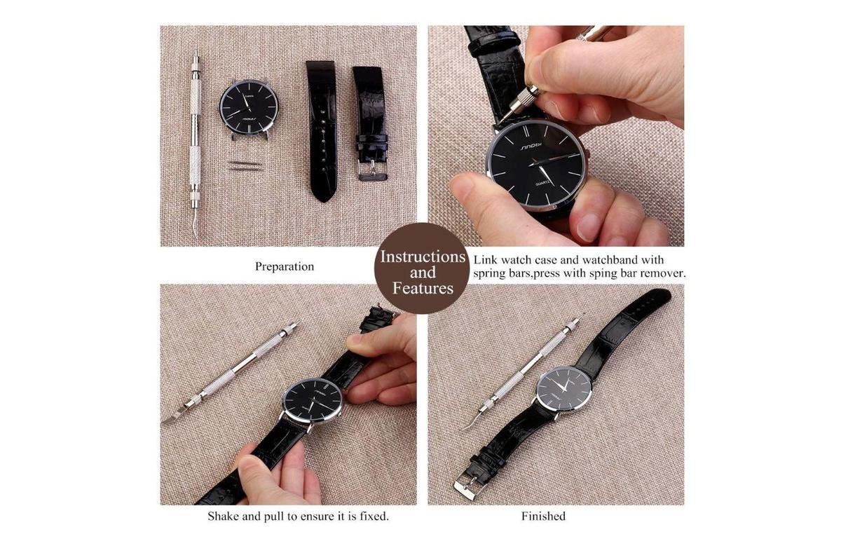 Horloge Bandpennen Pennen Voor Horlogeband Pinnetjes Verschillende Maten |  bol.com