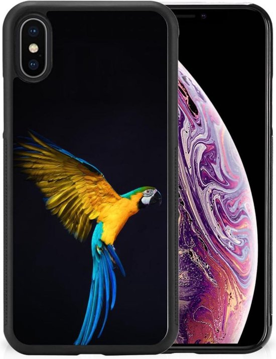Back Cover iPhone Xs Max Papegaai