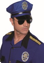 Politiepet blauw voor volwassenen