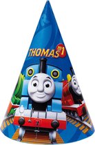 AMSCAN - Set van 6 feesthoedjes Thomas en zijn vriendjes - Decoratie > Feesthoedjes