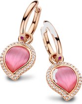 Velini jewels -EA6451P -Oorbellen -925 Zilver rosé -Gekleurde Cubic Zirkonia