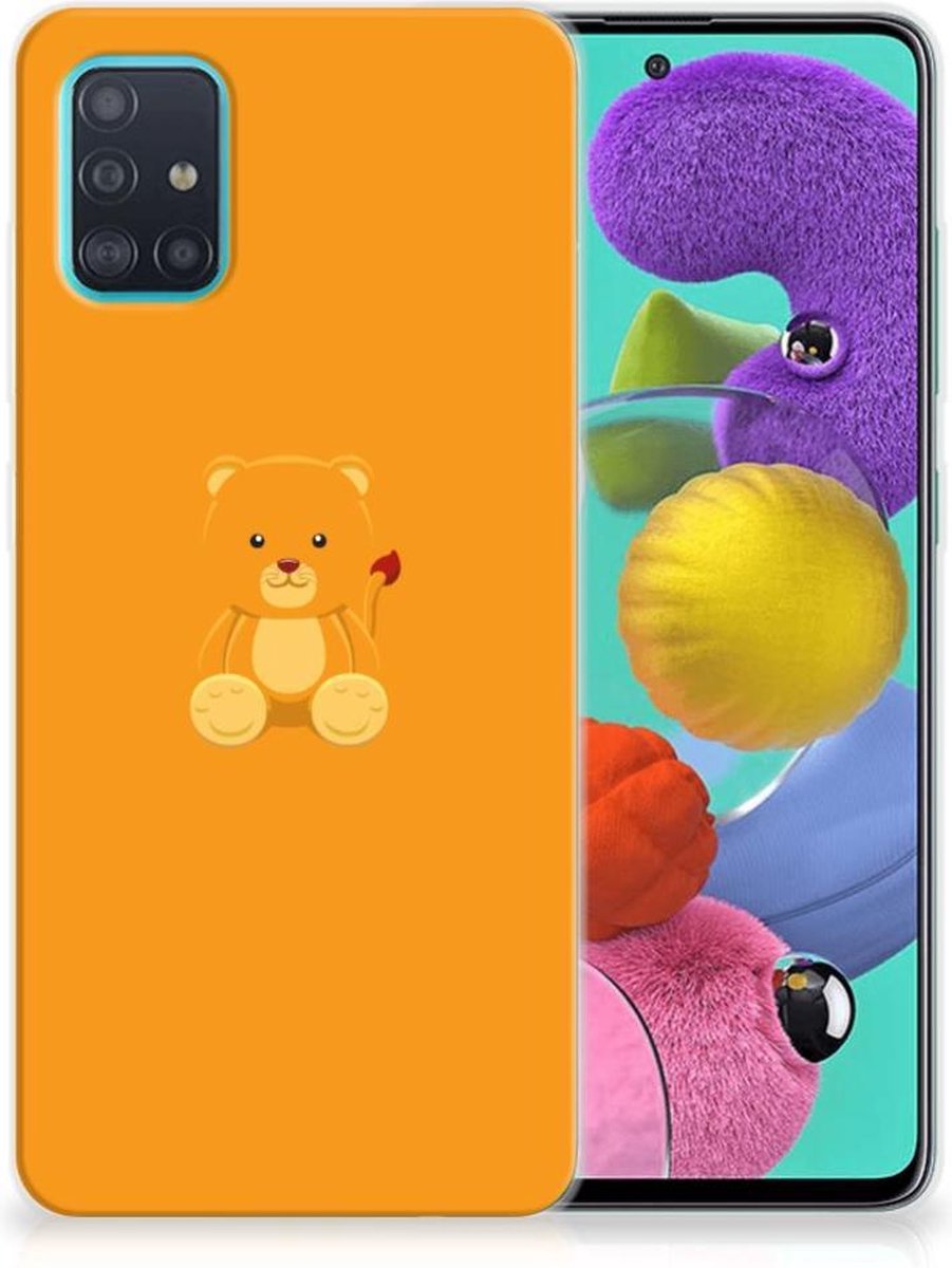 Samsung Galaxy A51 Telefoonhoesje met Naam Baby Beer