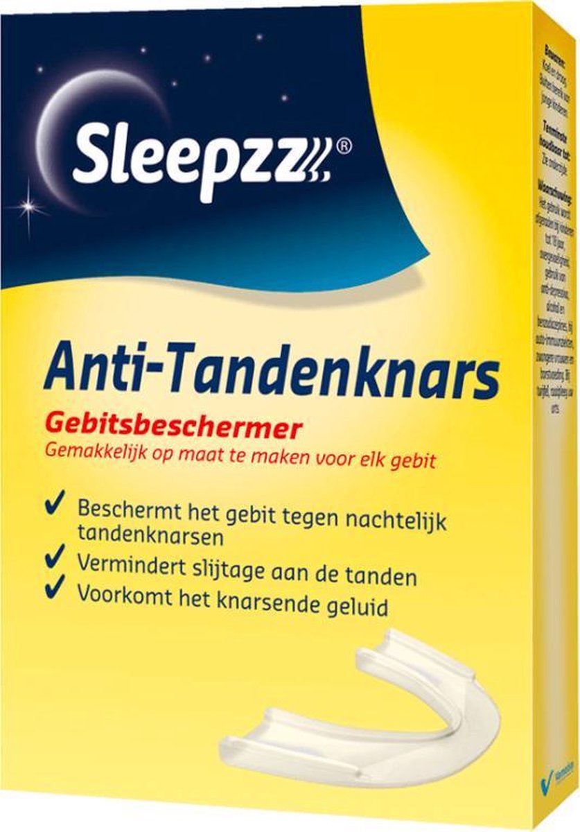 Overeenkomstig Haast je Moederland Sleepzz Anti-tandenknars - Gebitsbeschermer - Antisnurkmiddel - 1 stuk |  bol.com