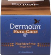 Dermolin Nachtcrème voor Droge Huid 50 ml