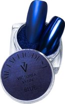 Victoria Vynn Chrome pigment - Nailart Dust - Metallic - 2 gram 22 BLUE