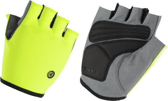 AGU Solid Handschoenen Essential Unisex Fietshandschoenen - Maat M - Geel |  bol.com
