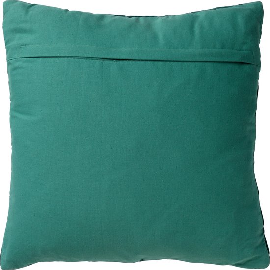 Paoletti Hunter Velvet Kissenbezug – Besticktes Fasanen Country Design (Grün – 45 x 45 cm