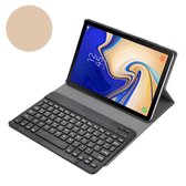 Samsung Galaxy Tab A 10.1 (2019) Toetsenbord Hoes - Bluetooth Keyboard Cover Business Goud - Shop4