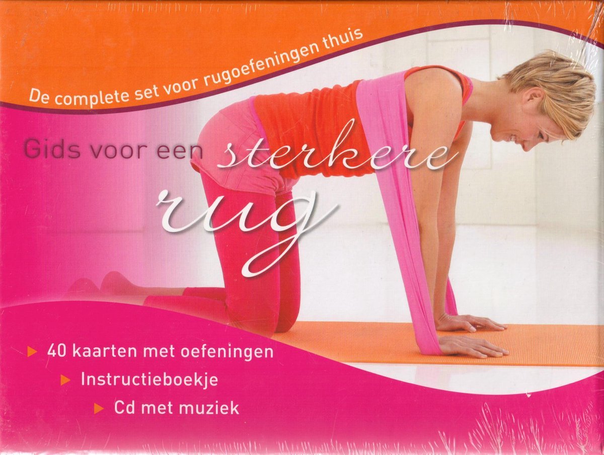 Omslag van Gids voor een sterkere rug - 40 kaarten / Instructie boek - Muziek CD