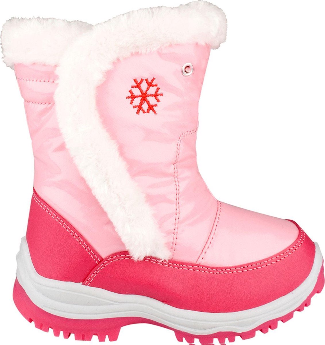 Winter-grip Snowboots Jr - Teddy Springer - Roze/Fuchsia - 30 - Winter-grip