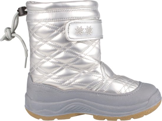 Winter-grip Snowboots Jr - Quilt Bieber - Zilver/Grijs - 24