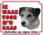 Jack Russell Terrier Waakbord - Ruwhaar