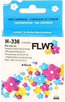 FLWR - Cartouche d'encre / 336 / Noir - Convient pour HP