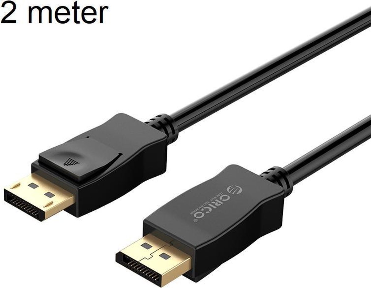Orico DisplayPort naar DisplayPort kabel - versie 1.2 4K@60Hz - 2M