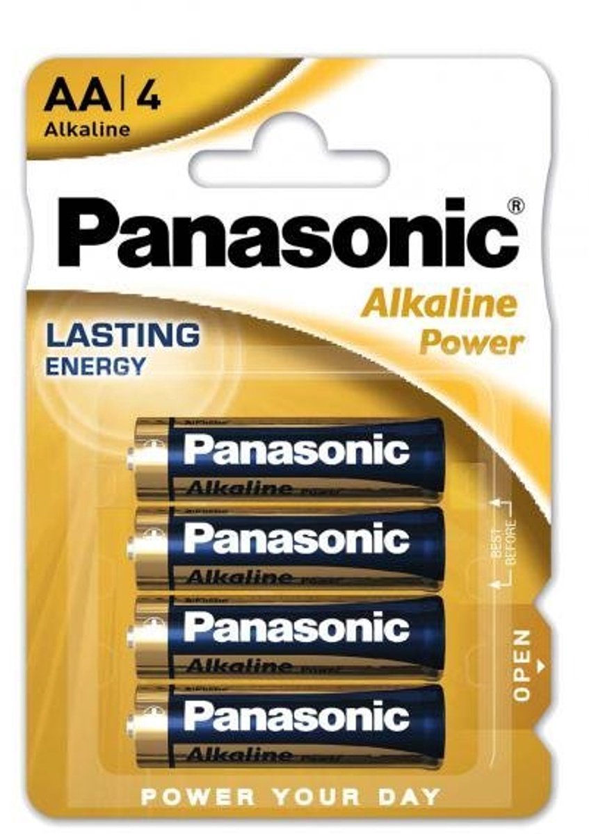 Panasonic AA Alkaline Power Batterijen
