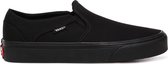 Vans Asher Canvas Dames Sneakers - Black/Black - Maat 40
