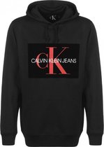 Zweet Calvin Klein Jeans Monogram Flock Box Hoodie