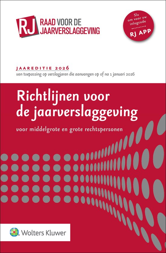 Richtlijnen voor de jaarverslaggeving, middelgrote en grote  ... - cover