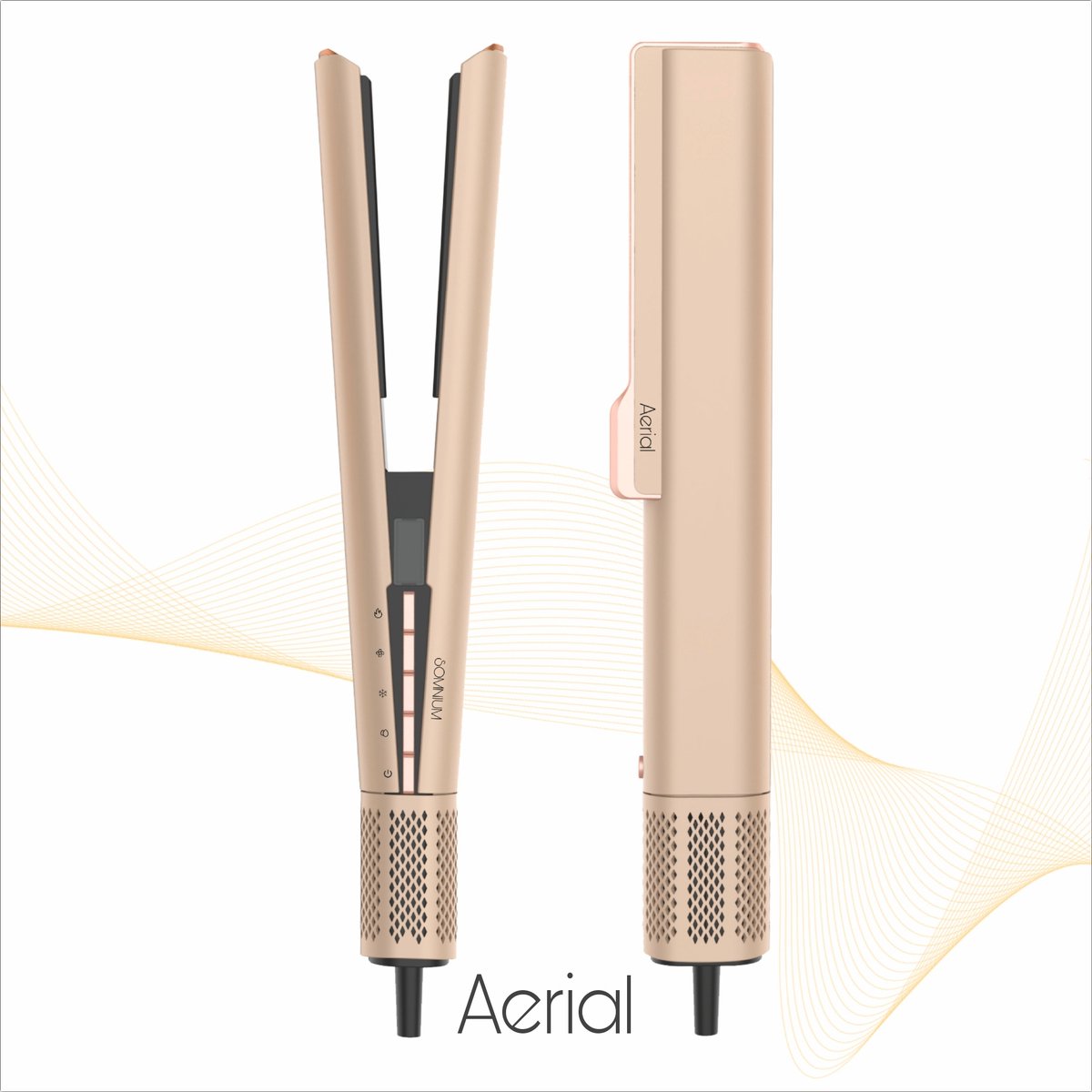 Somnium Aerial Air Straightener, Luxe Stijltang, Haarstyler