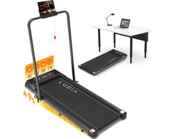 Loopband - 1-12km/u - Inklapbaar - Wandelband - Led Display en Afstandsbediening - Walking Pad - Treadmill - Opvouwbare Loopband - Lugia