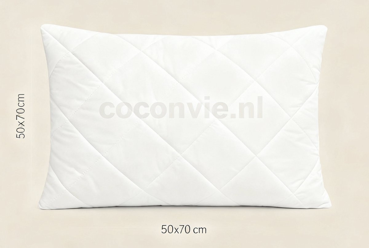 Luxe Binnenkussen 50x70 Vulkussen 700gms extra gevuld zwaar Kussenvulling 100% polyester anti-allergische Kussen