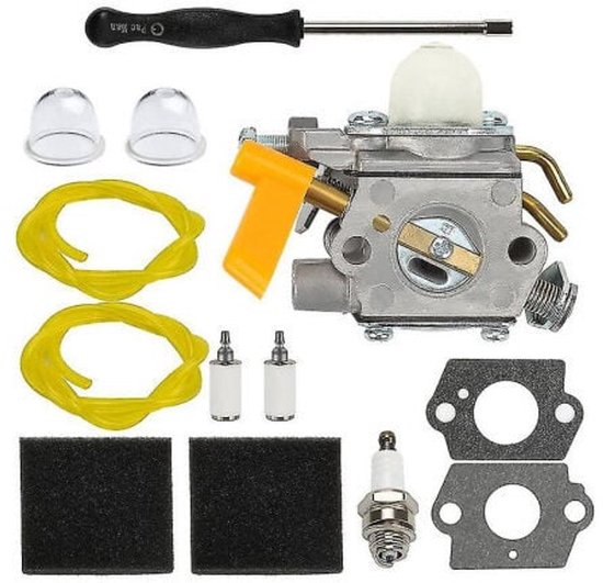 Bosmaaier carburateur met luchtfilter afstelling schroevendraaier - geschikt voor Ryobi RBC30SESA RBC30SBSA RHT2660DA RLT30CESA RLT30SESA RPR3025JA - geschikt voor C1U-H60D C1U-H60E van Merkloos	 — afbeelding 2