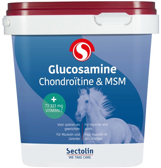 Sectolin Paardensupplement Glucosamine, Chondroïtine & Msm - 1 kg