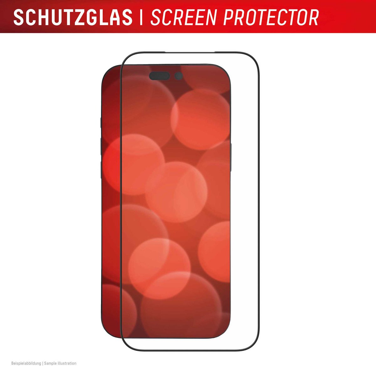 Displex Premium Glass Full Cover Anti-Reflex Screenprotector geschikt voor Apple iPhone 17 Pro Max