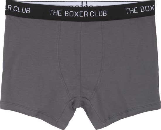 Boxer - The Boxer Club - Grijs - Handmade Boxer - Ondergoed - Onderbroek  -... | bol.com