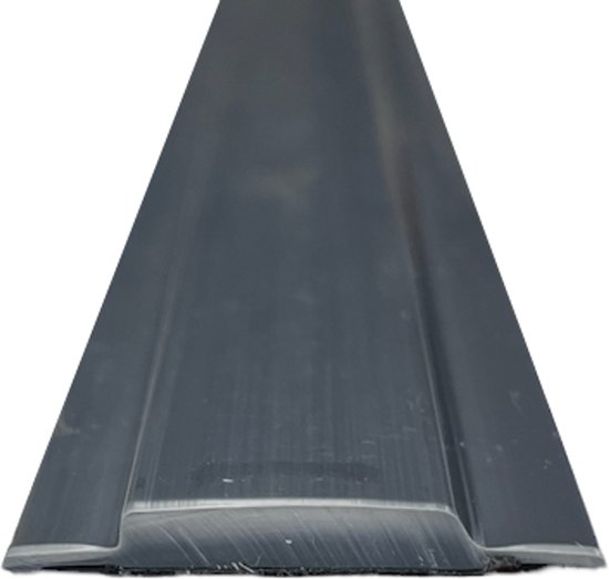 ondergeleider plissehordeur kunststof grijs 96CM