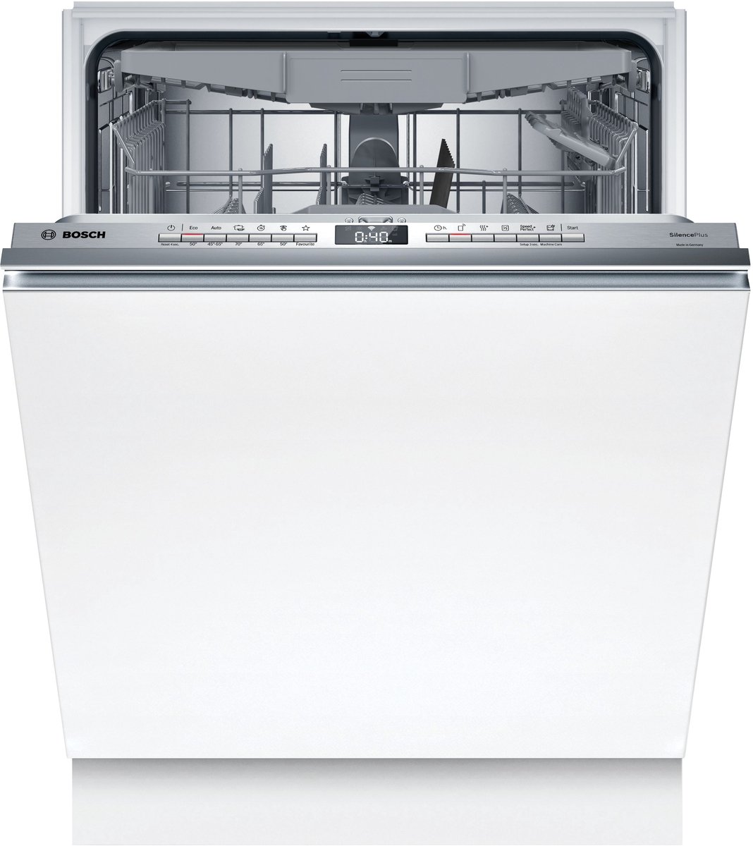 Bosch SMH4HCX07E - Serie 4 - Vaatwasser - Inbouwvaatwasser - Volledig integreerbaar - 60 cm - Energielabel C - Extra Droog: optie voor extra grondige droogresultaten